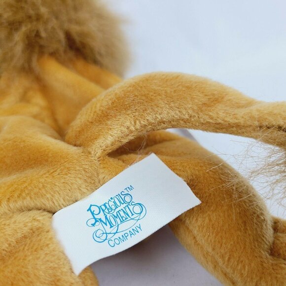 Vintage 90s Precious Moments Pals Alek the Lion 9 inch Plush Stuffed Animal Toy - Picture 7 of 8